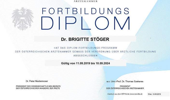 Fortbildungen Dr. Stöger